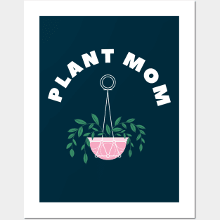 Plant Mom, Plant Lady , Plant mama, Plant mom git, Plant lover gift, Plant Parent gift , V2 dark Posters and Art